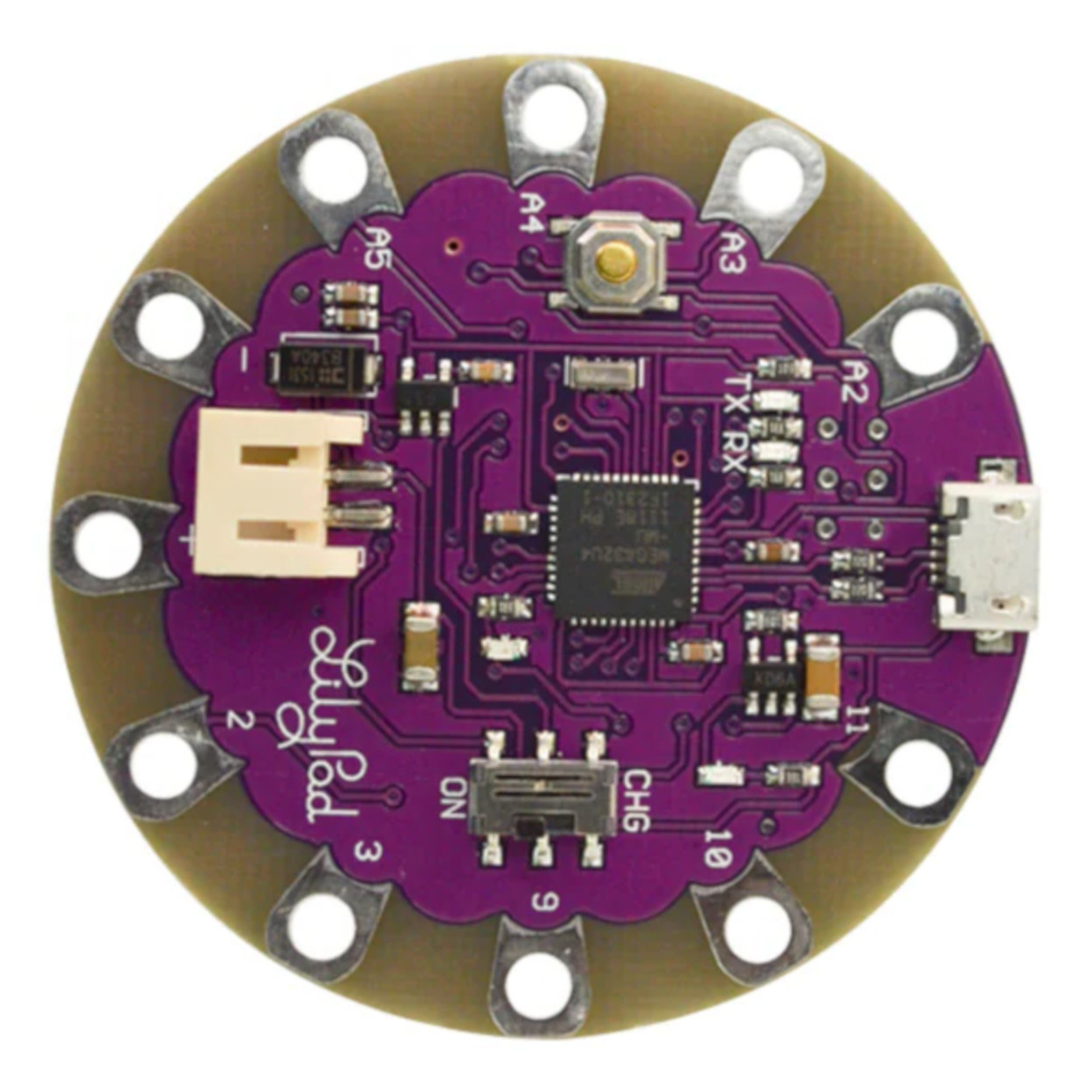 lilypad_usb_atmega32u4_main_development_board_for_etextiles_wearables_1_ Lilypad USB ATmega32U4 Main Development Board For eTextiles & Wearables - Image 1